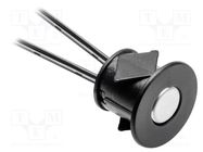 Touch switch; black; 12VDC; dimmer 