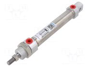 Round cylinder; Piston diam: 20mm; Piston stroke: 80mm; 1÷10bar PNEUMAT