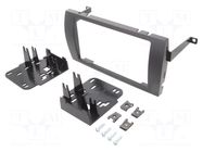 Radio frame; Cadillac; 2 DIN; black METRA