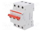 Switch-disconnector; Poles: 3; for DIN rail mounting; 32A; 415VAC ABB