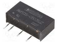 Converter: DC/DC; 1W; Uin: 4.5÷5.5V; Uout: 3.3VDC; Iout: 303mA; SIP7 AIMTEC