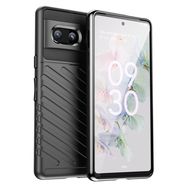 Thunder Case flexible armored cover for Google Pixel 7 black, Hurtel