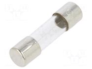 Fuse: fuse; 500mA; 250VAC; quick blow; glass; 5x20mm; bulk OPTIFUSE