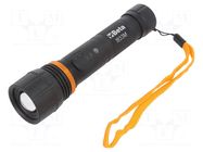 Torch: LED; 162mm; 700lm; black; IP66 BETA