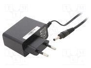 Power supply: switching; mains,plug-in; 12VDC; 0.5A; 6W; Plug: EU POS