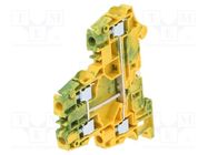 Splice terminal: rail; 0.2÷6mm2; ways: 1; terminals: 4; Width: 6mm 