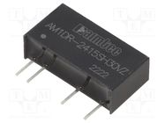 Converter: DC/DC; 1W; Uin: 22.8÷25.2V; Uout: 15VDC; Iout: 67mA; SIP7 AIMTEC