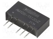 Converter: DC/DC; 1W; Uin: 13.5÷16.5V; Uout: 12VDC; Uout2: -12VDC AIMTEC