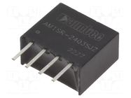 Converter: DC/DC; 0.75W; Uin: 22.8÷25.2VDC; Uout: 3.3VDC; SIP4; THT AIMTEC