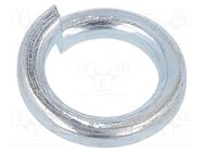 Washer; spring; M6; D=9.9mm; h=1.6mm; steel; Plating: zinc; DIN 7980 BOSSARD