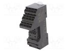 Relays accessories: socket; PIN: 14; for DIN rail mounting OMRON