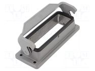 Enclosure for connectors: HDC; size 24B; for panel mounting HARTING