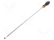 Screwdriver; slot; 6,5x1,2mm; EVOX; Blade length: 400mm 