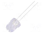 LED; green; 8mm; 14400÷18000mcd; 30°; Front: convex; 3.6÷3.6VDC OPTOSUPPLY