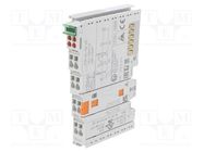 Analog input; for DIN rail mounting; IP20; IN: 4; 12x100x69.8mm WAGO