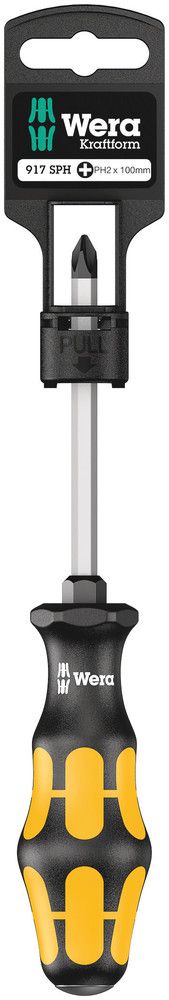 917 SPH SB Screwdriver for Phillips screws, 1 x PH 1x80, Wera
