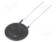 NTC thermistor; 2.5Ω; -55÷170°C; 5.1W; ±20%; THT; 2900K EPCOS