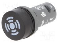 Sound signaller; 22mm; CB1; Ø22.3mm; 24VAC; 24VDC; 48mA ABB