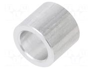 Spacer sleeve; 10mm; cylindrical; aluminium; Out.diam: 12mm DREMEC