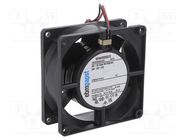 Fan: DC; axial; 48VDC; 80x80x32mm; 54m3/h; 36dBA; ball; 3300rpm EBM-PAPST