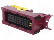 Connector: automotive; plug; female; LEAVYSEAL; PIN: 31(4+27) TE Connectivity