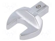 Wrench tip; torque,spanner; Spanner: 16mm; Socket size: 9x12mm KING TONY