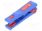 Stripping tool; Øcable: 4÷10mm; 0.05÷0.5mm2; Tool length: 125mm WEICON