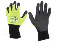 Protective gloves; Size: 7,S; green (light); nitryl; U-Feel WONDER GRIP