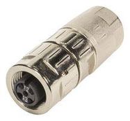 SENSOR CONNECTOR, M12, RCPT, 5POS, CABLE