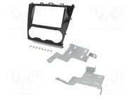 Radio frame; Subaru; 2 DIN; black gloss ACV