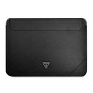 Guess Saffiano Triangle Logo case for a 14&quot; laptop - black, Guess