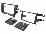 Radio frame; Toyota; 2 DIN; black ACV