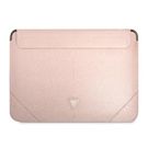 Guess Saffiano Triangle Logo case for a 14&quot; laptop - pink, Guess