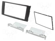 Radio frame; VW; 2 DIN; black ACV