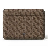 Guess 4G Uptown Triangle Logo case for a 16&quot; laptop - brown, Guess