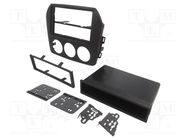 Radio frame; Mazda; 2 DIN; black ACV