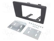 Radio frame; Volvo; 2 DIN; anthracite ACV