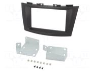 Radio frame; Suzuki; 2 DIN; black ACV