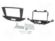 Radio frame; Opel; 2 DIN; black ACV