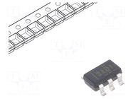 Diode: TVS array; 7V; 3A; unidirectional; SOT23-6; Ch: 2; ESD TEXAS INSTRUMENTS