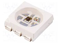 Programmable LED; RGB; SMD; 5050,PLCC6; 5x5x1.6mm; 120°; 20mA BRIGHTEK (EUROPE)