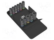 Wrench-set; 6-angles,socket spanner,impact; Mounting: 1/2"; 83mm WERA