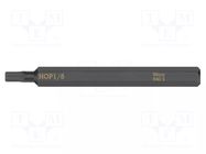 Screwdriver bit; inch,Hex Plus key; HEX 1/8"; Kind: impact WERA