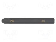 Screwdriver bit; Pozidriv®; PZ3; Kind: impact; Overall len: 70mm WERA