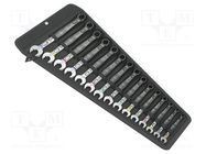 Wrenches set; combination spanner; Joker 6003; 15pcs. WERA