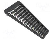 Wrench-set; combination spanner; Joker 6003; 15pcs. WERA