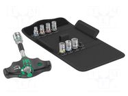 Wrenches set; 6-angles,socket spanner; Bit: 6-angles socket WERA