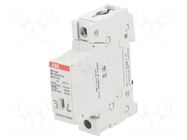 Surge arrester; Type 1+2; Poles: 1; In 8/20us: 80kA; -40÷80°C; IP20 ABB