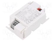 Power supply: switched-mode; LED; 10W; 30÷42VDC; 250mA; 198÷264VAC TRIDONIC