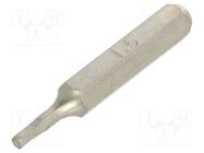 Screwdriver bit; hex key; HEX 1,5mm; Overall len: 27mm BETA